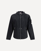 Hooded parka Jacket - Hooded parka Jacket Base Blu