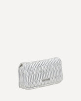 Matelassé Shoulder Bag - Matelassé Shoulder Bag Base Blu