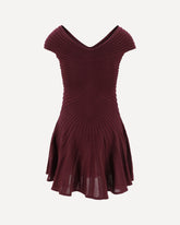 3D Partial Mini Dress - 3D Partial Mini Dress Base Blu
