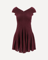 3D Partial Mini Dress - 3D Partial Mini Dress Base Blu